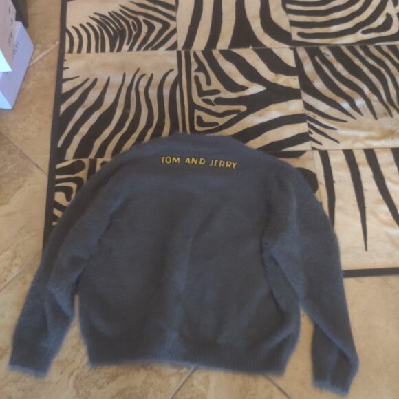 Dolls Kill Candystripper Tom and Jerry sweater OS New Oversized - Picture 4 of 4
